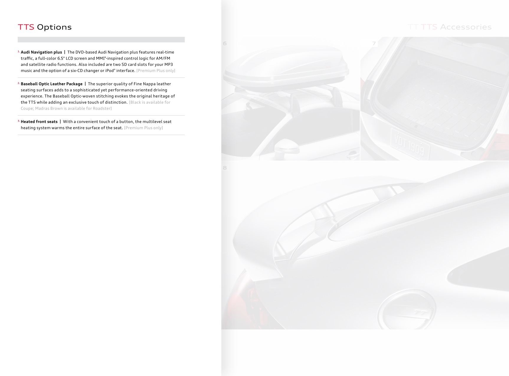 2011 Audi TT Brochure Page 64